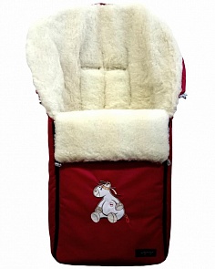 Спальный мешок в коляску №06 – Aurora, красный  (Womar, 00-0013360 _4/2 красный)